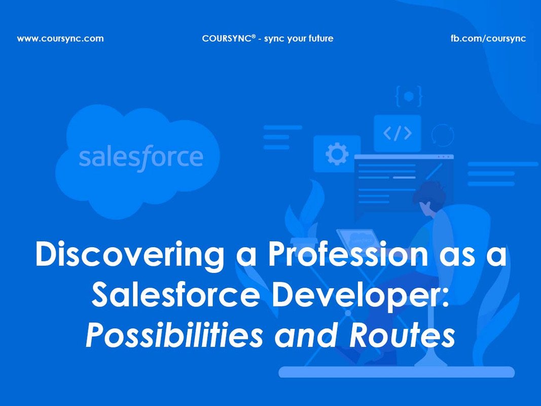 Discovering a Profession as a Salesforce Developer: Possibilities and Routes