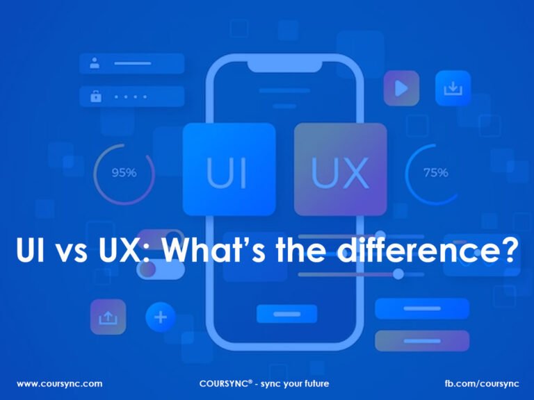 UI vs UX what's the difference