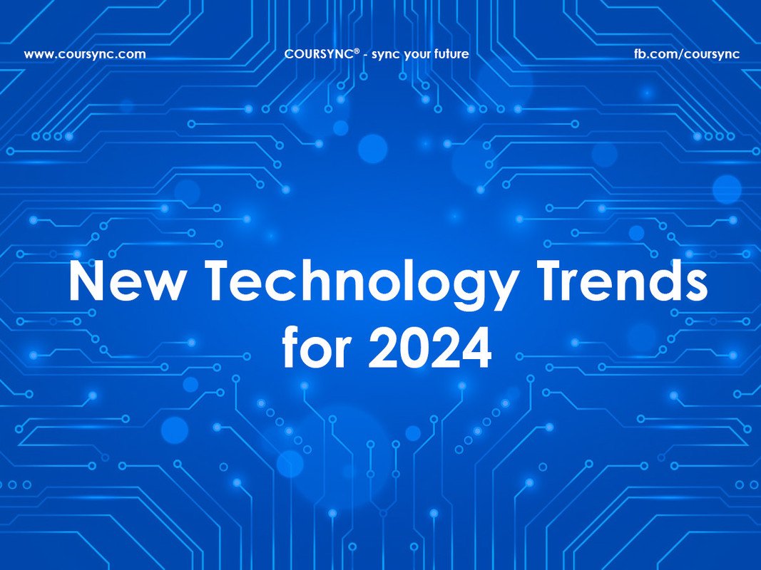 New Technology Trends for 2024