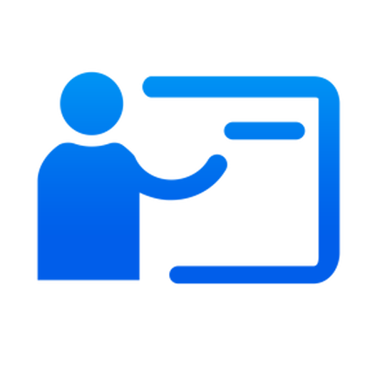 Course instructor icon representing expert teachers