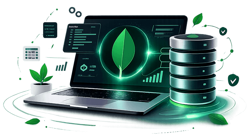 MongoDB Online Course training covering NoSQL database development, CRUD operations, indexing, and aggregation.