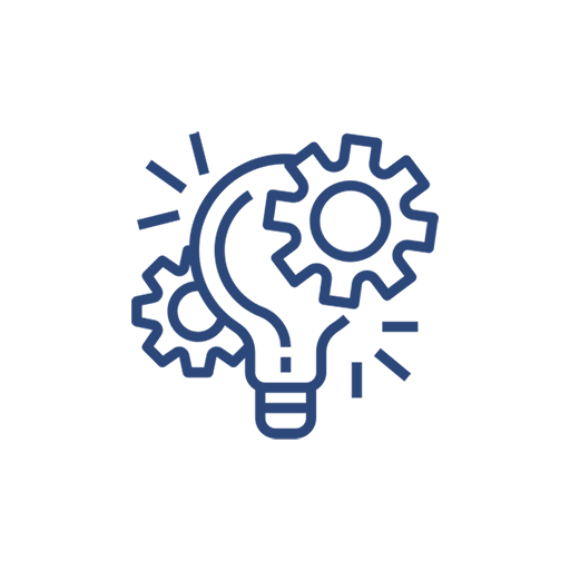 Icon representing real world projects and hands-on practical training experience.